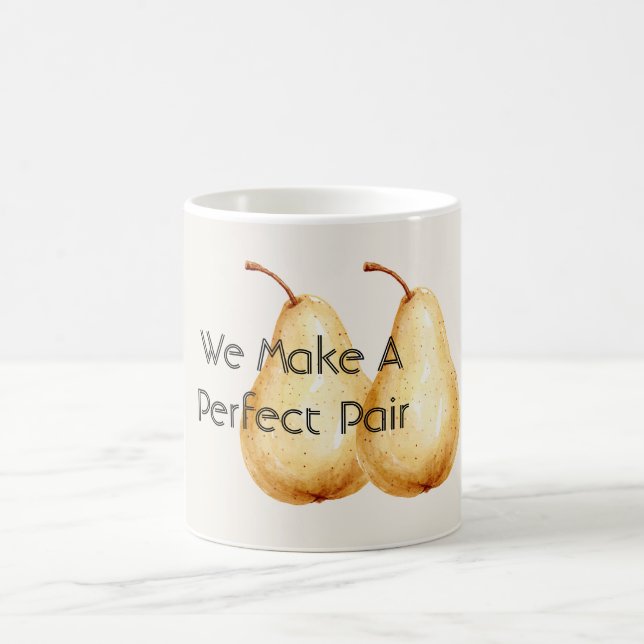 Perfect Pair Pears Coffee Mug (Center)