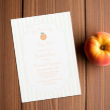 Perfect Peach Bridal Shower