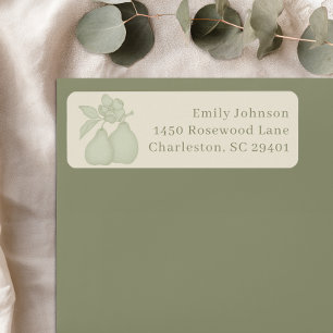 Perfect Pear Bridal Shower   Sage Green Address