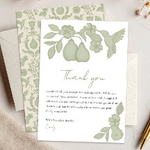 Perfect Pear Bridal Shower | Sage Green