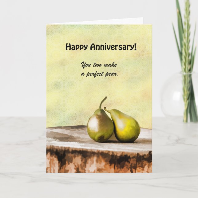 Perfect Pear Card (Front)