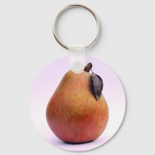 Perfect Pear Key Ring (Front)