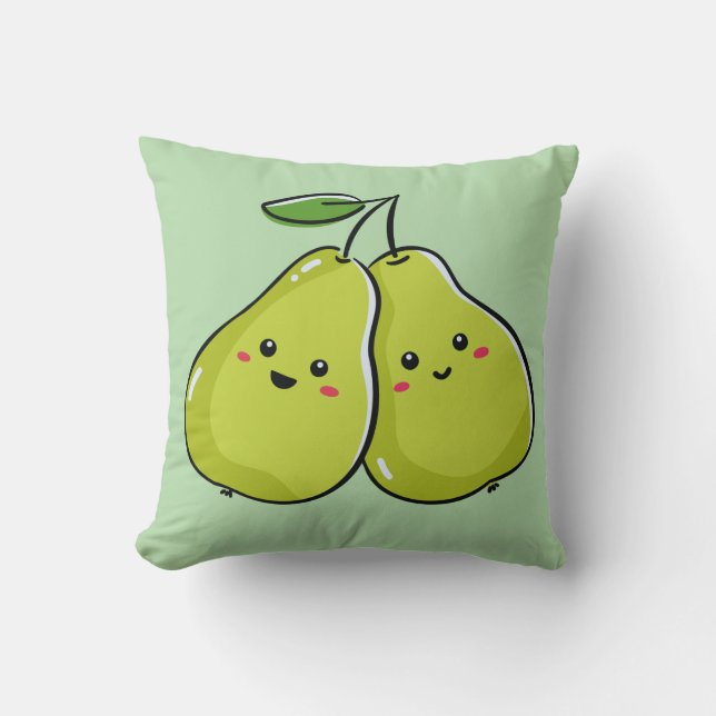 Perfect Pear Nursery  Cushion (Front)