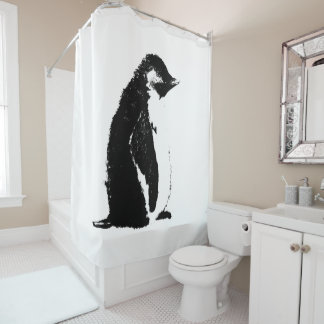 Perfect Penguin Shower Curtain