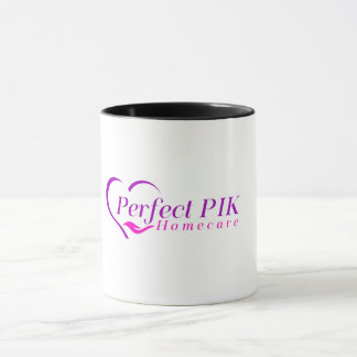“Perfect Pik Homecare Logo Mug – Professional Bran