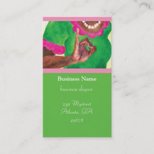 Perfect Pink and Green ladies Cards