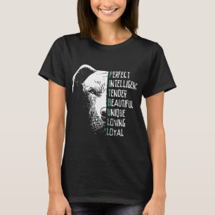 perfect pit bull dog t-shirts