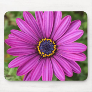 Perfect Purple Flower Head Mouse Mat