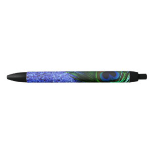Perfect Purple Peacock Blue Ink Pen