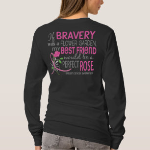 Perfect Rose 2 Best Friend Breast Cancer T-Shirt