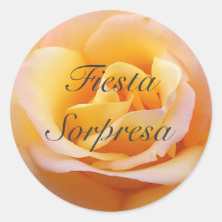 Perfect Rose - Spanish Suprise party Classic Round Sticker