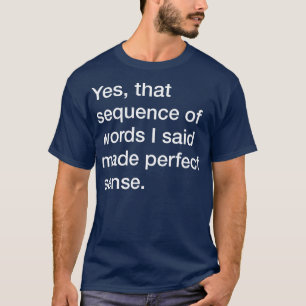 Perfect Sense dark shirts