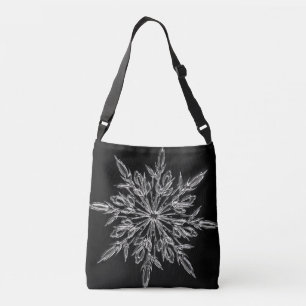 Perfect Snowflake for the Christmas Holiday Crossbody Bag