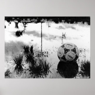 Perfect Soccer Day Poster