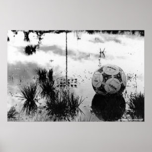 Perfect Soccer Day Poster