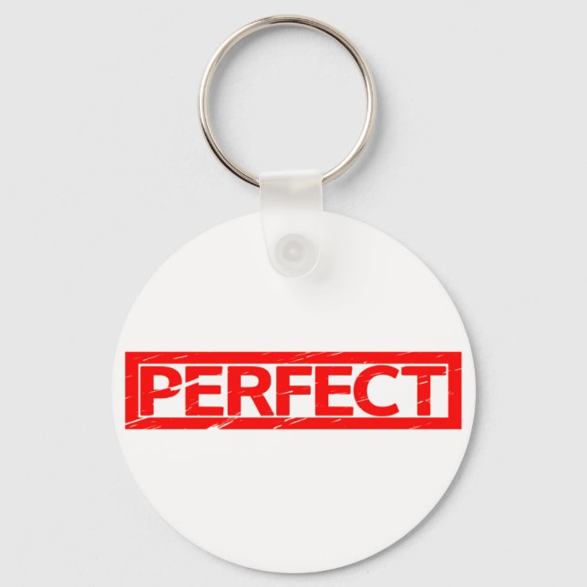 Perfect Stamp Key Ring (Front)