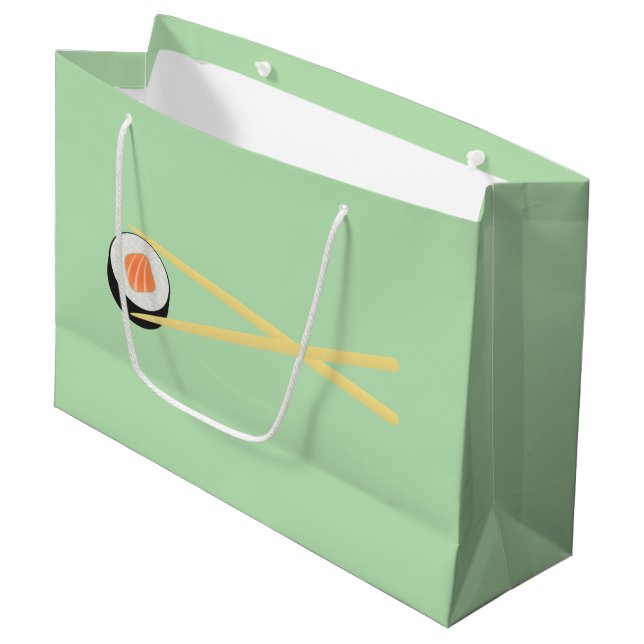 Perfect Sushi I Large Gift Bag (Front Angled)