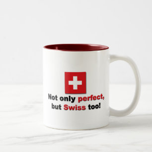 Perfect Swiss Two-Tone Coffee Mug