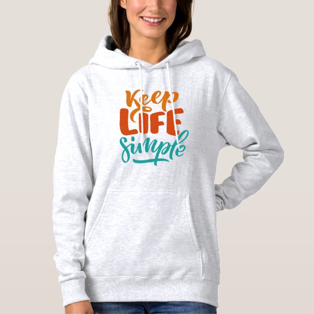 Perfect Text Motivational Quotes Hoodie (Front)