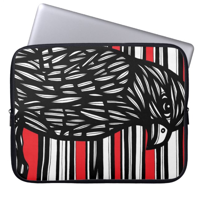 Perfect Thriving Wow Sparkling Laptop Sleeve (Front)