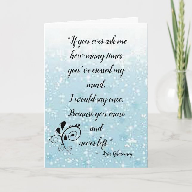 “Perfect Together” Love Card (Front)