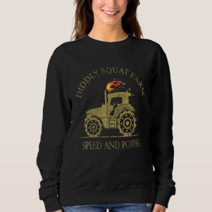 Perfect Tractordiddly Squat Farm Speed And Power Sweatshirt