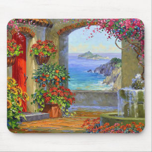 Perfect View of the Ocean Fine Art Mouse Mat