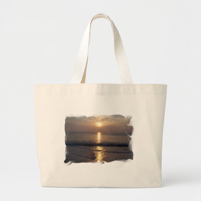 Perfect Waves Beach Bag (Front)
