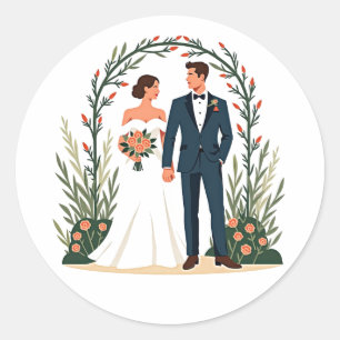 Perfect Wedding Moments Sticker