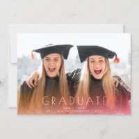Perfect White Fire Full Photo Graduation