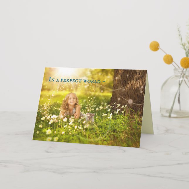 PERFECT WORLD FRIENDSHIP CARD (Front)