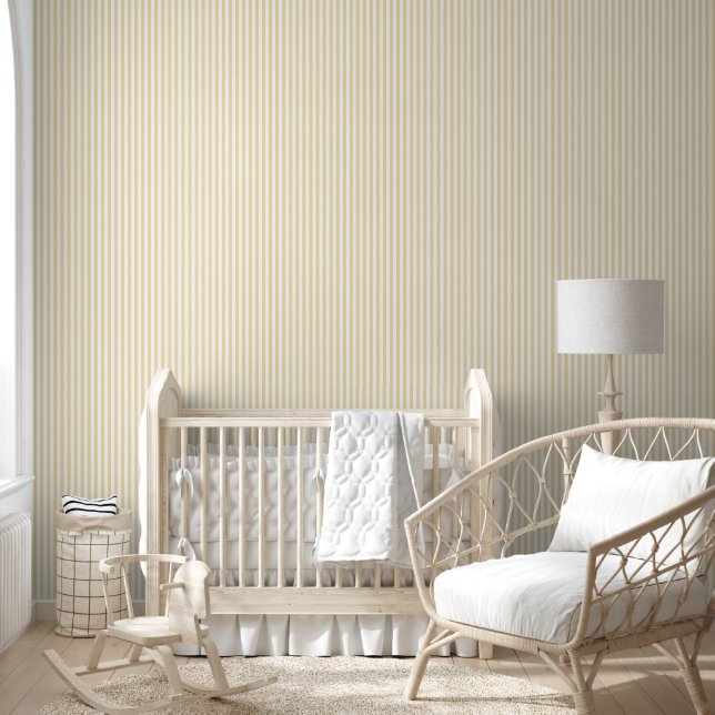 perfect yellow/white striped  wallpaper (Kids)