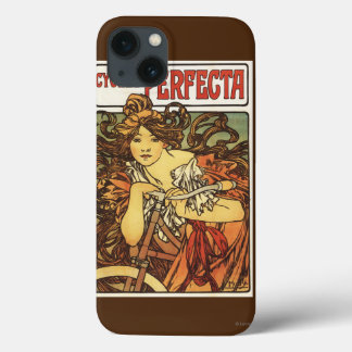 Perfecta Bicycles with Woman Advertisement Poste iPhone 13 Case