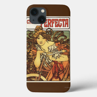 Perfecta Bicycles with Woman Advertisement Poste iPhone 13 Case