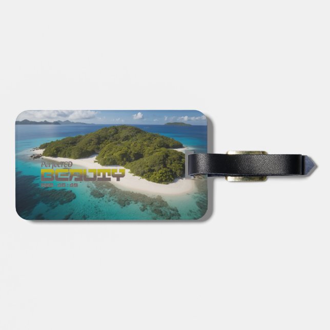 Perfected Beauty Luggage Tag (Back Horizontal)