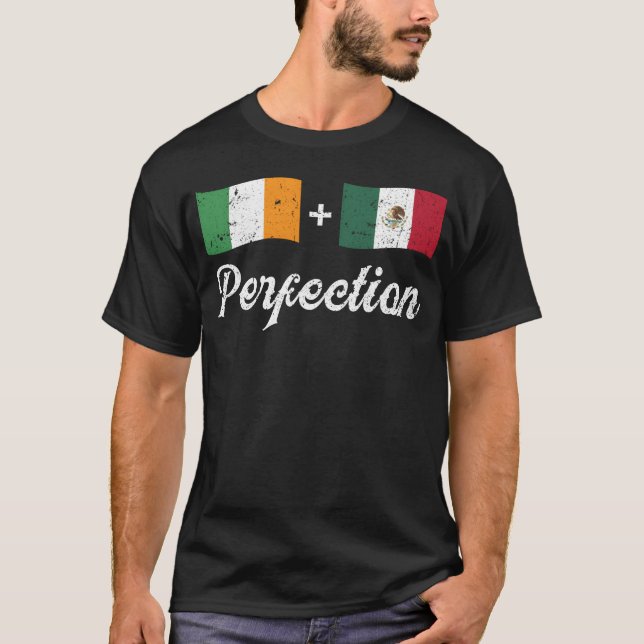 Perfection Ireland Meican Flag Cinco De Mayo 5th f T-Shirt (Front)