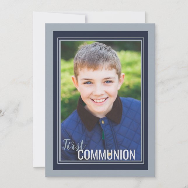 Perfectly Framed Photo Invitation (Front)