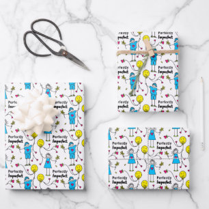 Perfectly Imperfect 2 B_Wrapping Paper
