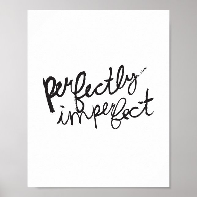 Perfectly Imperfect Poster (Front)