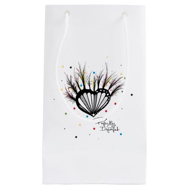 Perfectly Imperfect Small Gift Bag (Front)