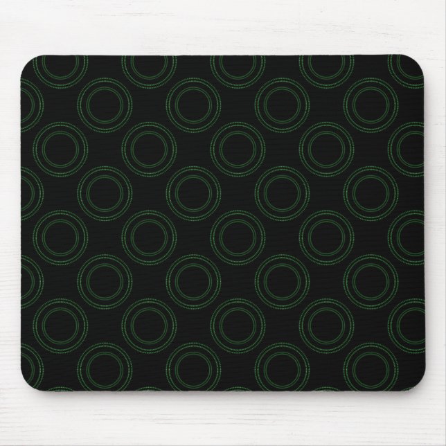 Perfectly Luxurious Mousepad, Green Mouse Mat (Front)