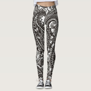 Perfectly Paisley Leggings