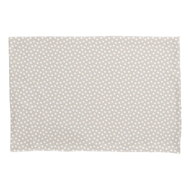 Perfectly Pale Watercolor Dots  Pillowcase (Front)