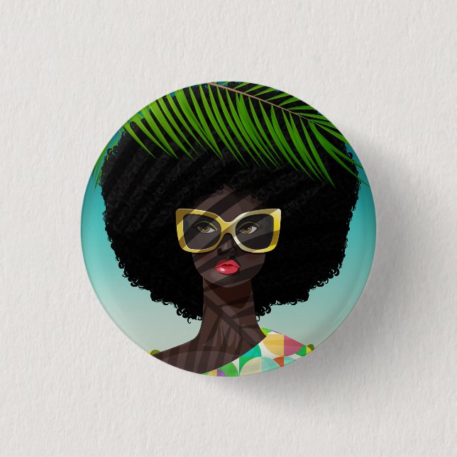 Perfectly Palm Springs 3 Cm Round Badge (Front)