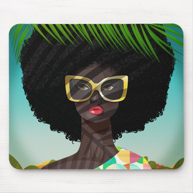 Perfectly Palm Springs Mouse Mat (Front)