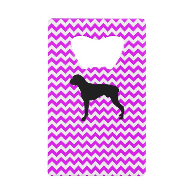 Perfectly Pink Chevron With Boxer (Front)
