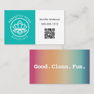 Perfectly POSH Advocate Business Card