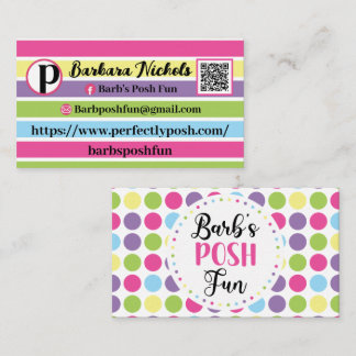 Perfectly Posh Business Card