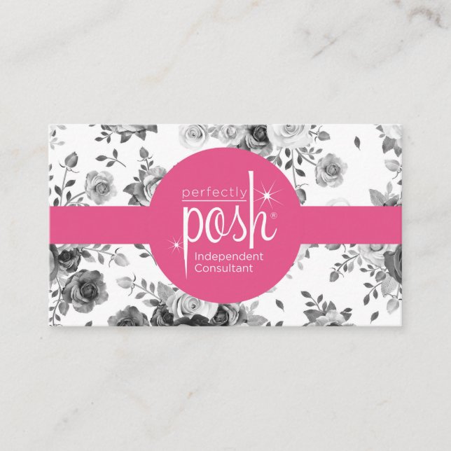 Perfectly Posh Business Cards (Front)