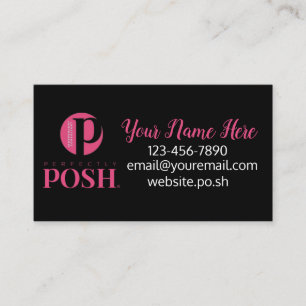 Perfectly Posh Custom Business Card Dots